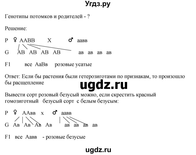 ГДЗ (Решебник) по биологии 9 класс Асанов Н.Г. / страница / 166-167(продолжение 4)