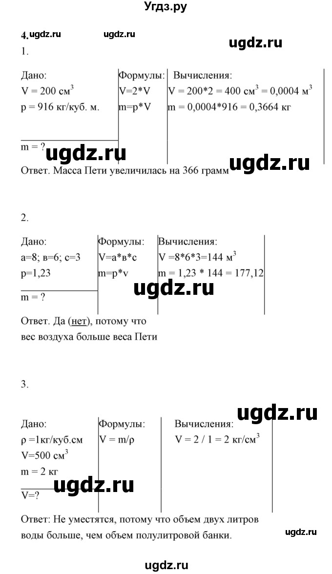 ГДЗ (Решебник) по естествознанию 5 класс (рабочая тетрадь) А.Е. Гуревич / страница / 32(продолжение 2)