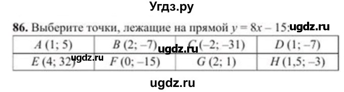 ГДЗ (Учебник) по геометрии 8 класс Солтан Г.Н. / упражнение / 86