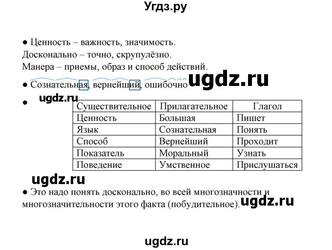 ГДЗ (Решебник) по русскому языку 5 класс (рабочая тетрадь) Е.Л. Ляшенко / часть 2 (упражнение) / 139(продолжение 2)