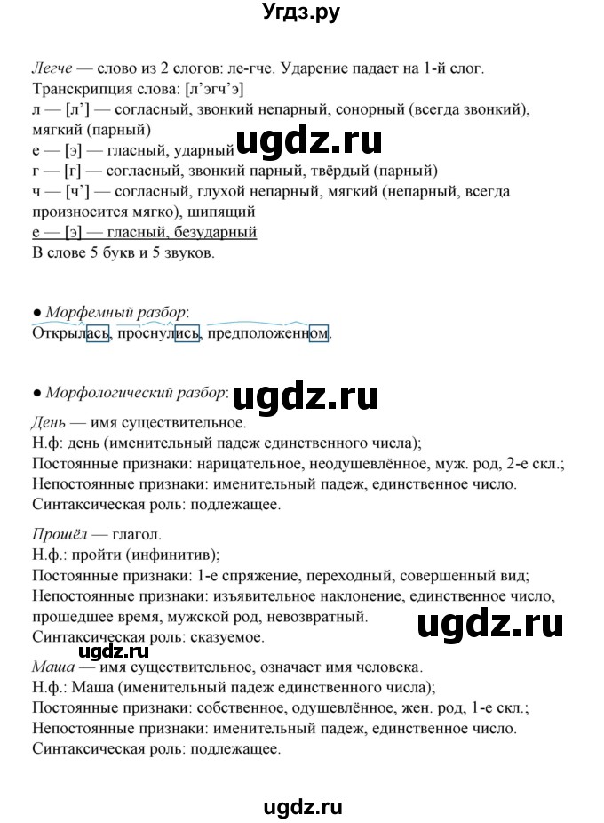 ГДЗ (Решебник) по русскому языку 5 класс (рабочая тетрадь) Е.Л. Ляшенко / часть 2 (упражнение) / 145(продолжение 3)