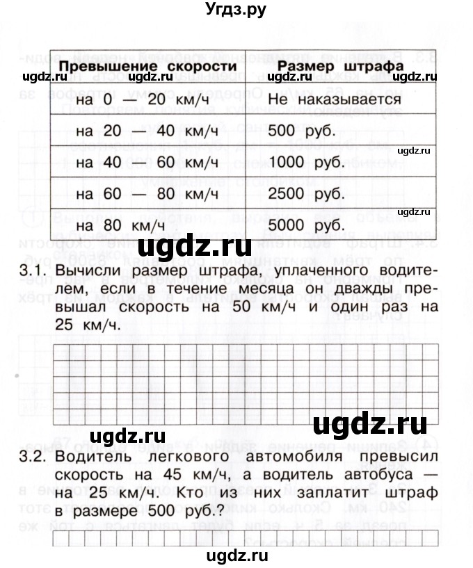 ГДЗ (Учебник) по математике 4 класс (тетрадь для самостоятельной работы) Чуракова Р.Г. / страница / 18(продолжение 2)