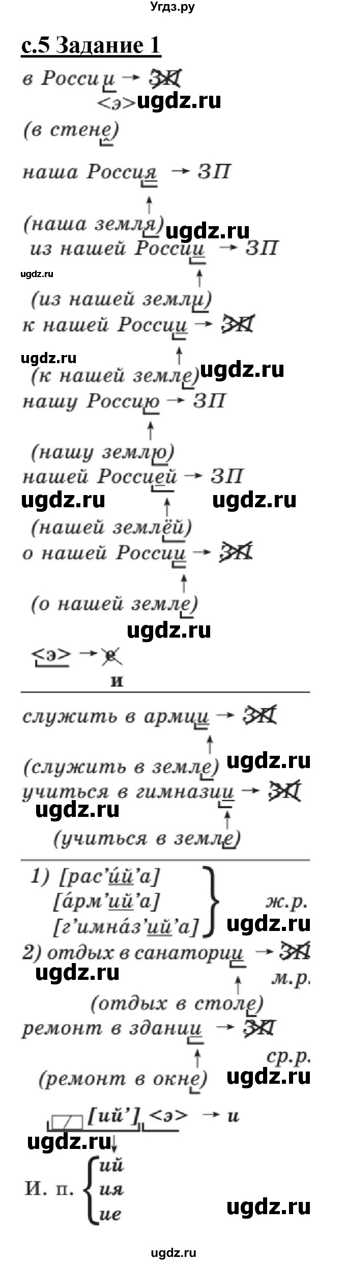 ГДЗ (Решебник) по русскому языку 3 класс Репкин В.В. / часть 2. страница / 5-6