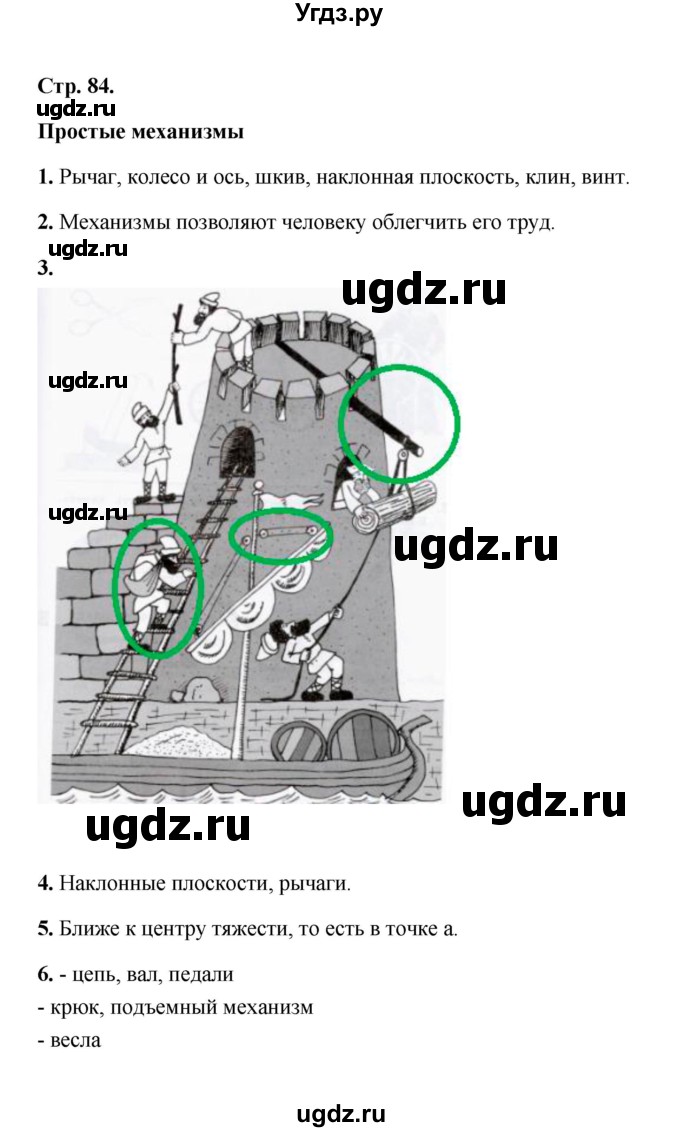 ГДЗ (Решебник) по естествознанию 6 класс (рабочая тетрадь) А.Е. Гуревич / тема / 37