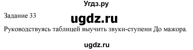 ГДЗ (Решебник) по музыке 1 класс (домашние задания) Золина Е.М. / задание / 33