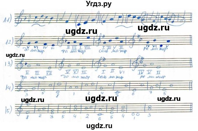 ГДЗ (Решебник) по музыке 1 класс (домашние задания) Золина Е.М. / повторение / Раздел 5(продолжение 2)