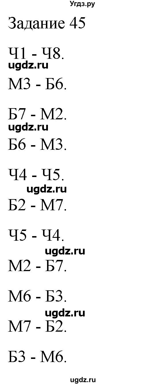 ГДЗ (Решебник) по музыке 3 класс (домашние задания) Золина Е.М. / задание / 45