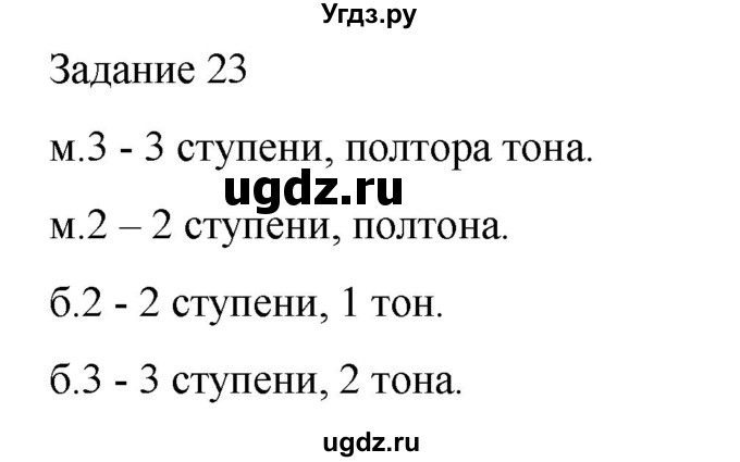 ГДЗ (Решебник) по музыке 4 класс (домашние задания) Золина Е.М. / задание / 23