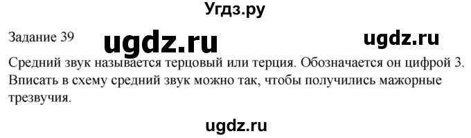 ГДЗ (Решебник) по музыке 4 класс (домашние задания) Золина Е.М. / задание / 39