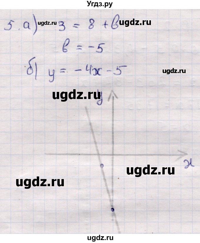 ГДЗ (Решебник) по алгебре 7 класс (контрольные измерительные материалы (ким)) Глазков Ю.А. / контрольные работы / КР-3 / Вариант 2(продолжение 2)