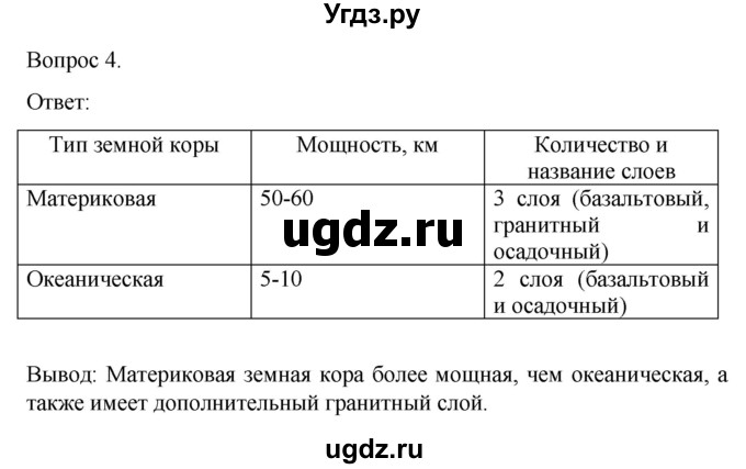 ГДЗ (Решебник) по географии 7 класс (рабочая тетрадь Материки и океаны) Баринова И.И. / страница / 8(продолжение 3)