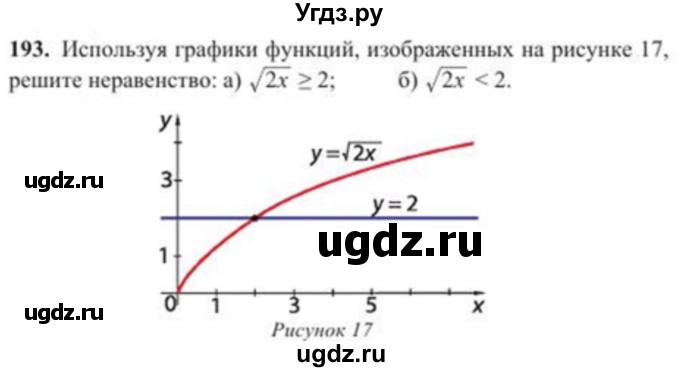 ГДЗ (Учебник) по алгебре 8 класс Солтан Г.Н. / упражнение / 193