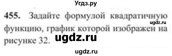 ГДЗ (Учебник) по алгебре 8 класс Солтан Г.Н. / упражнение / 455