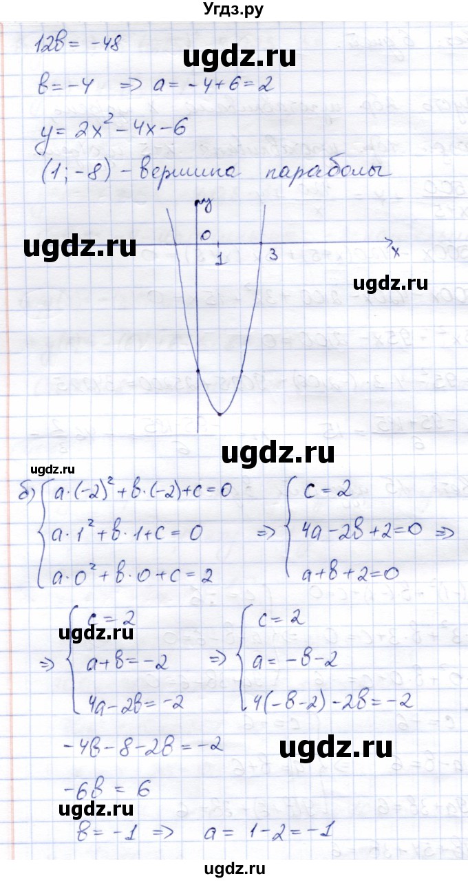 ГДЗ (Решебник) по алгебре 8 класс Солтан Г.Н. / упражнение / 460(продолжение 2)