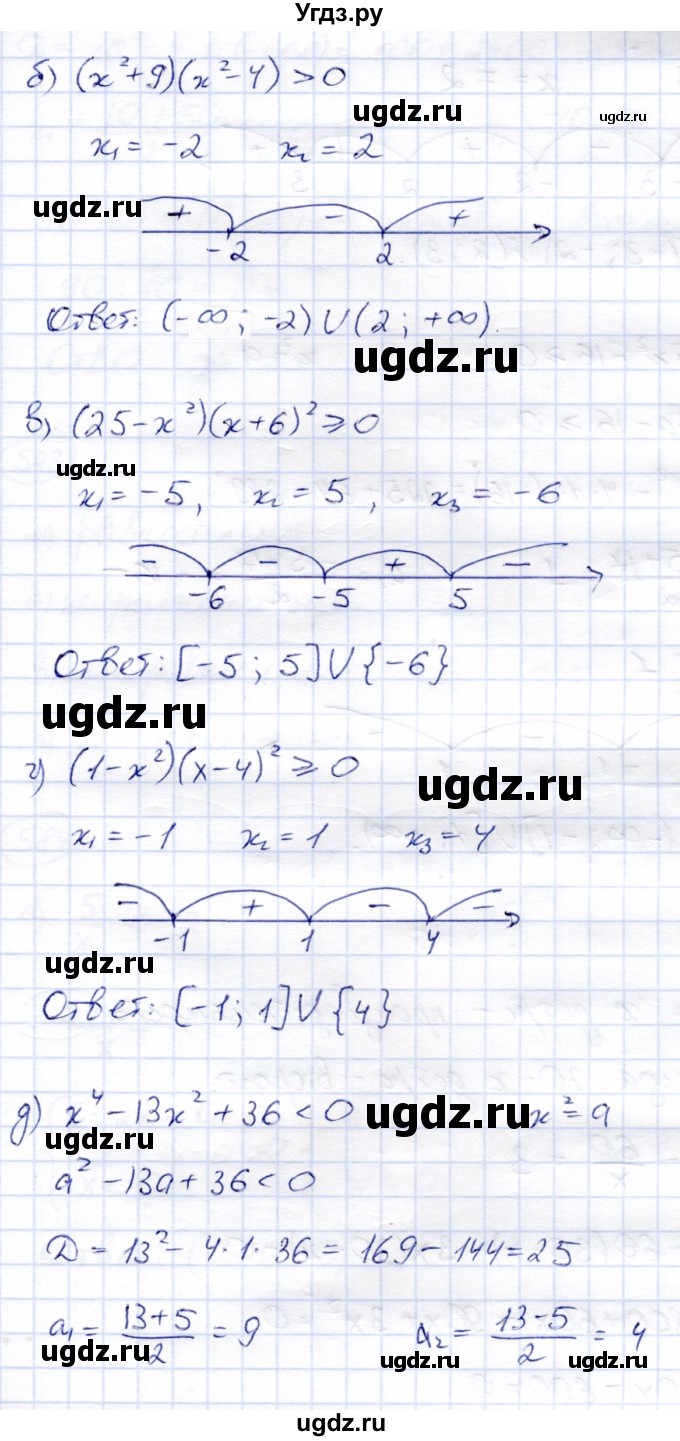 ГДЗ (Решебник) по алгебре 8 класс Солтан Г.Н. / упражнение / 581(продолжение 2)