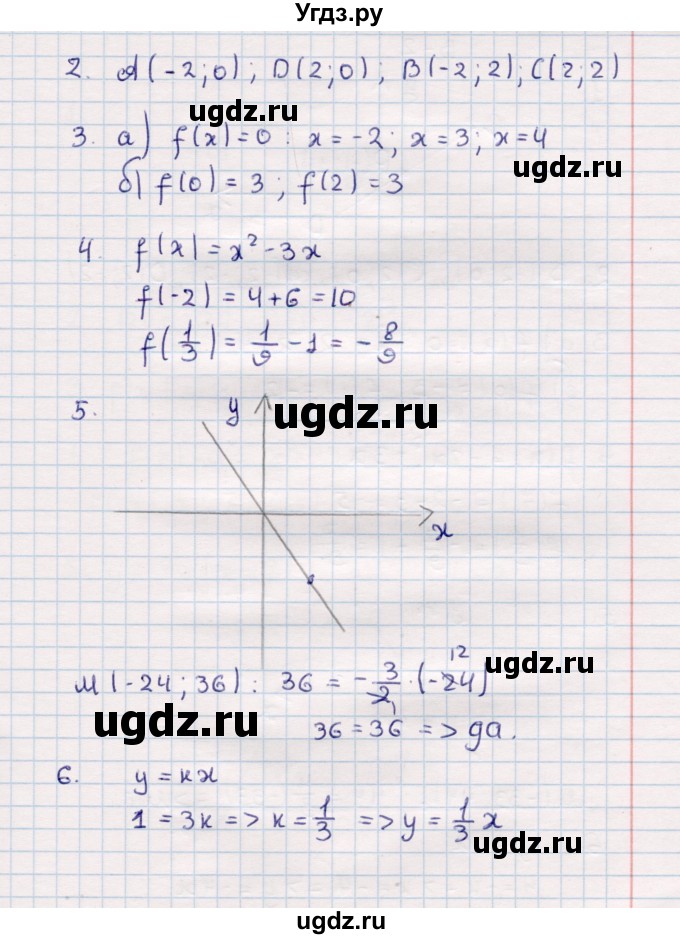 ГДЗ (Решебник №1) по алгебре 7 класс (дидактические материалы) Б.Г. Зив / самостоятельная работа / самостоятельная работа 18 / 1(продолжение 2)