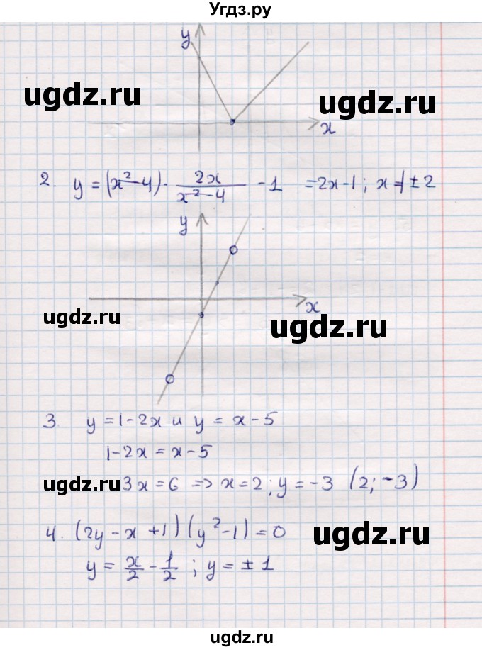 ГДЗ (Решебник №1) по алгебре 7 класс (дидактические материалы) Б.Г. Зив / самостоятельная работа / самостоятельная работа 19 / 6(продолжение 2)