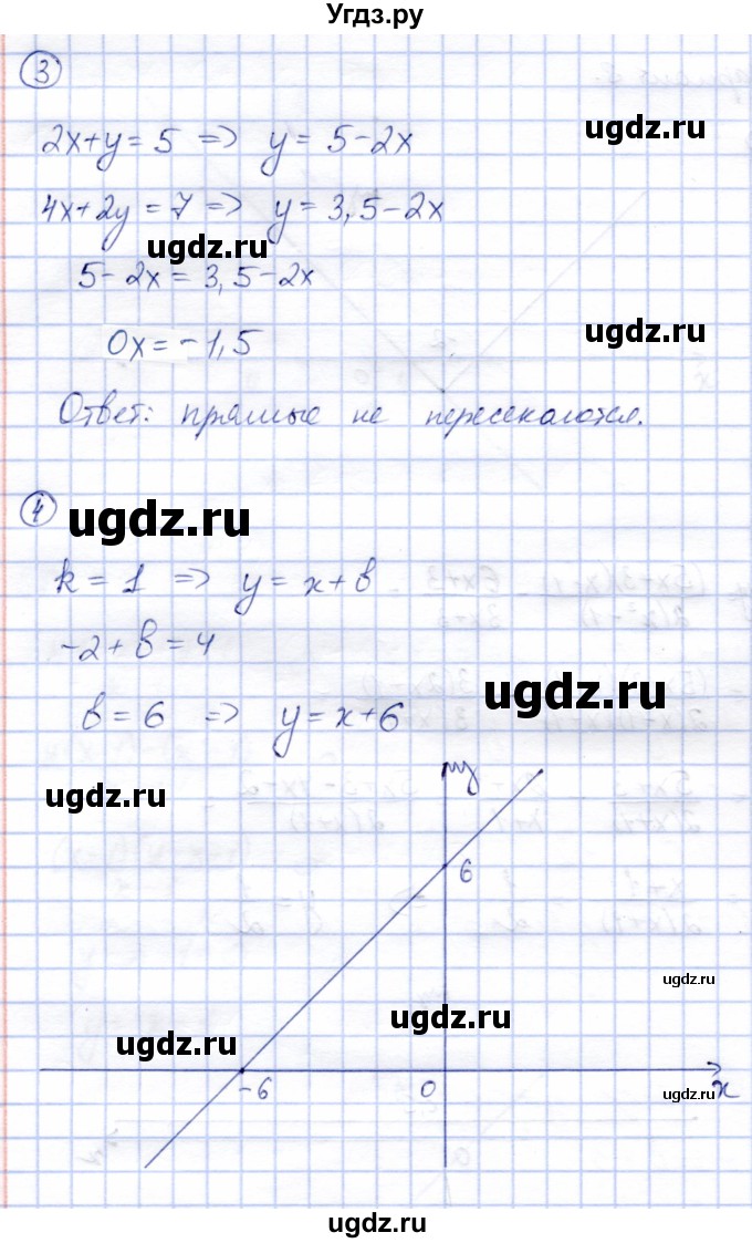 ГДЗ (Решебник №2) по алгебре 7 класс (дидактические материалы) Б.Г. Зив / самостоятельная работа / самостоятельная работа 19 / 8(продолжение 2)