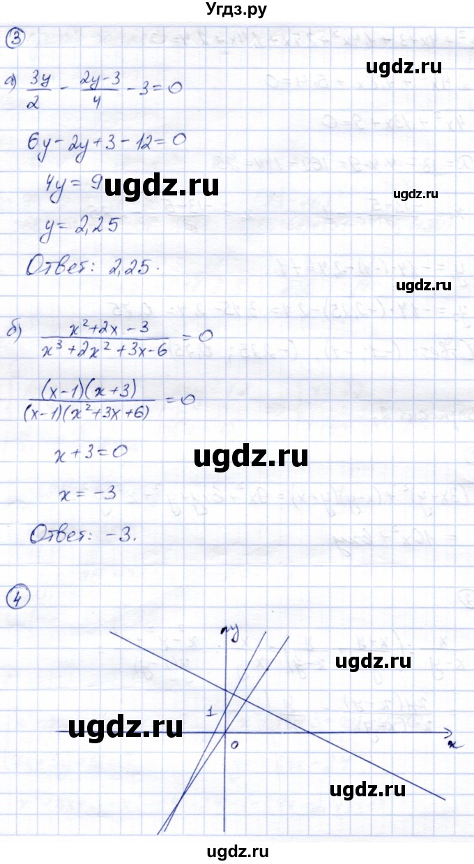 ГДЗ (Решебник №2) по алгебре 7 класс (дидактические материалы) Б.Г. Зив / контрольная работа / итоговая работа / 2(продолжение 2)