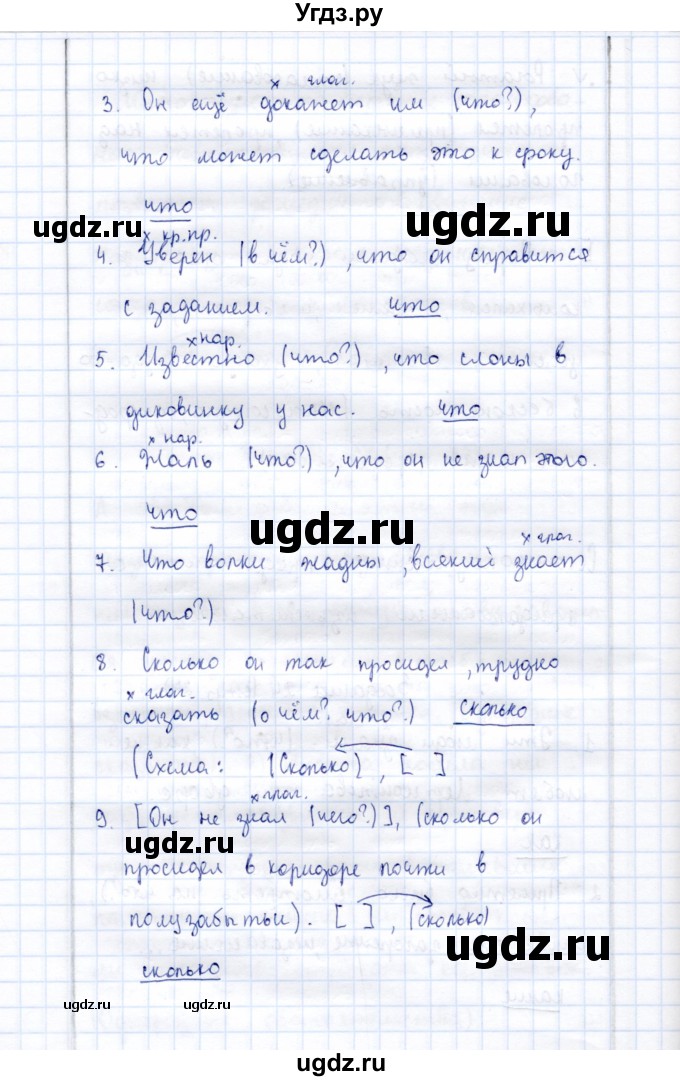 ГДЗ (Решебник) по русскому языку 9 класс (рабочая тетрадь ) Богданова Г.А. / часть 2 / задание / 24(продолжение 2)