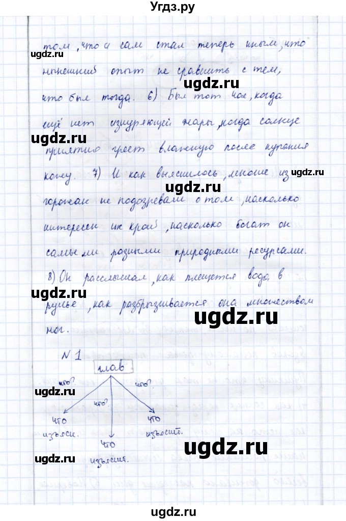 ГДЗ (Решебник) по русскому языку 9 класс (рабочая тетрадь ) Богданова Г.А. / часть 2 / задание / 74(продолжение 2)