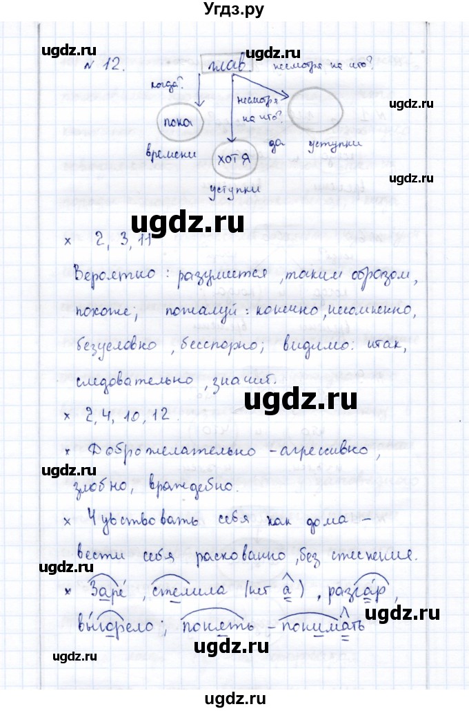 ГДЗ (Решебник) по русскому языку 9 класс (рабочая тетрадь ) Богданова Г.А. / часть 2 / задание / 77(продолжение 5)