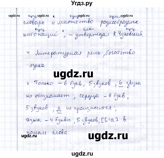 ГДЗ (Решебник) по русскому языку 9 класс (рабочая тетрадь ) Богданова Г.А. / часть 2 / задание / 83(продолжение 2)