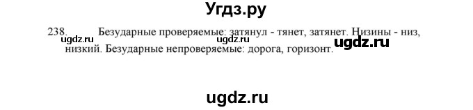 ГДЗ (Решебник) по русскому языку 5 класс (дидактические материалы) Л.А. Аксенова / упражнение / 238