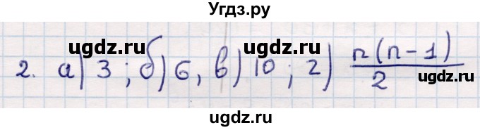 ГДЗ (Решебник) по геометрии 10 класс Смирнов В.А. / повторение курса 7—9 классов / 2