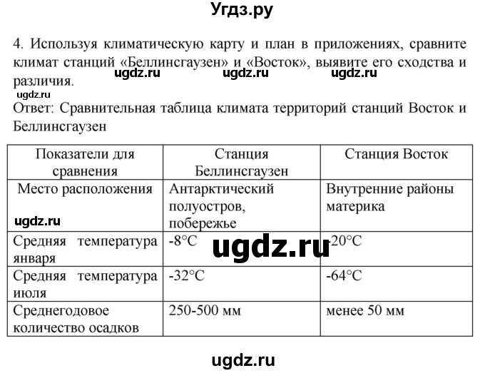 ГДЗ (Решебник) по географии 7 класс (Страноведение) Климанова О.А. / страница / 299(продолжение 2)