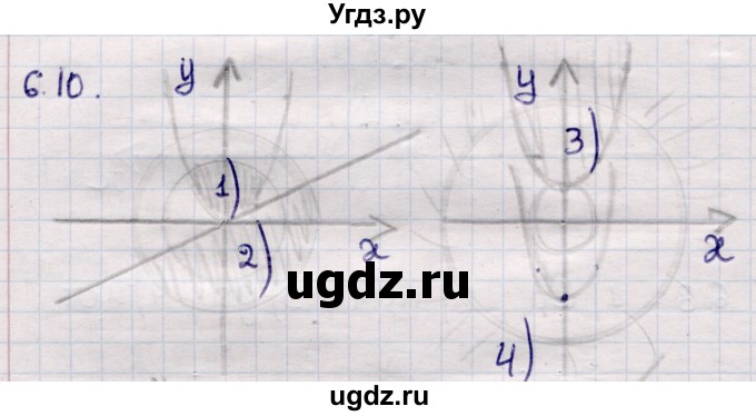 ГДЗ (Решебник) по алгебре 9 класс Абылкасымова А.Е. / §6 / 6.10