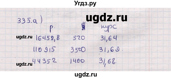 ГДЗ (Решебник №1) по математике 6 класс (рабочая тетрадь) Зубарева И.И. / часть 2 (параграф) / параграф 33 / 5