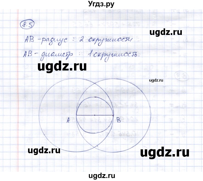 ГДЗ (Решебник №2) по математике 6 класс (рабочая тетрадь) Зубарева И.И. / часть 1 (параграф) / параграф 8 / 5