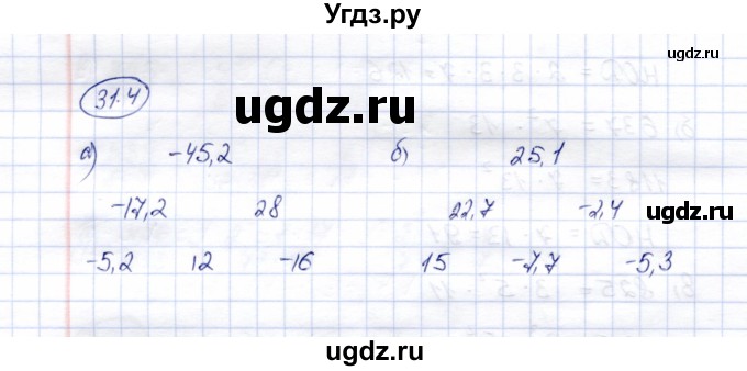 ГДЗ (Решебник №2) по математике 6 класс (рабочая тетрадь) Зубарева И.И. / часть 2 (параграф) / параграф 31 / 4