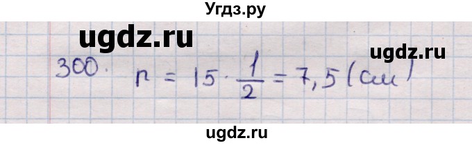 ГДЗ (Решебник) по геометрии 11 класс Солтан Г.Н. / задача / 300