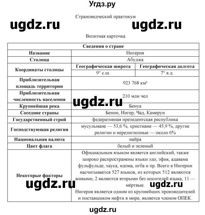 ГДЗ (Решебник) по географии 10 класс (рабочая тетрадь) Домогацких Е.М. / часть 1. страница / 24