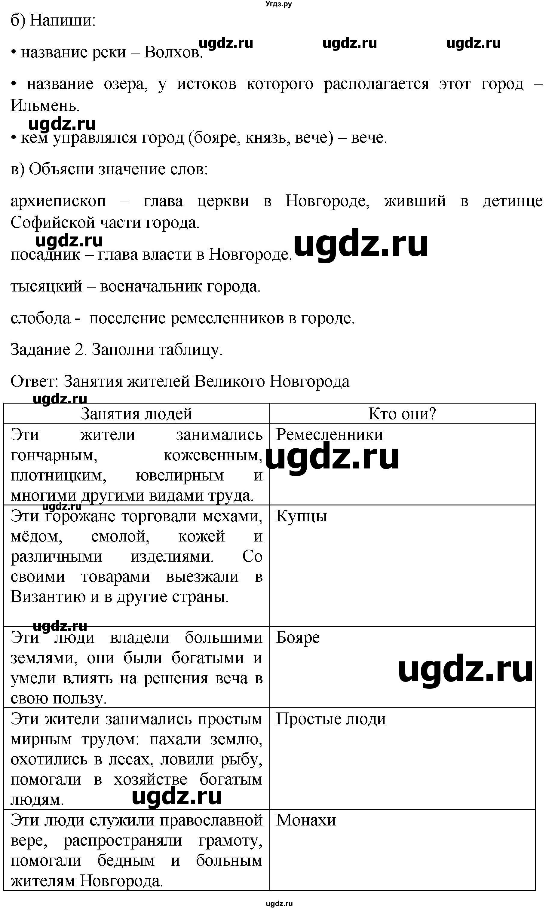 ГДЗ (Решебник) по истории 7 класс (рабочая тетрадь История Отечества) Бгажнокова И.М. / страница / 28-30(продолжение 3)