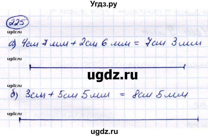 ГДЗ (Решебник) по математике 7 класс Алышева Т.В. / упражнение / 225