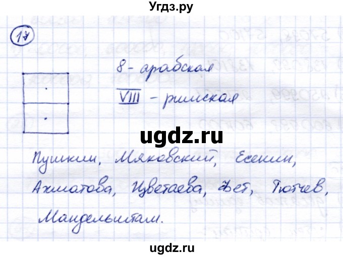 ГДЗ (Решебник) по математике 7 класс (рабочая тетрадь) Алышева Т.В. / упражнение / 17