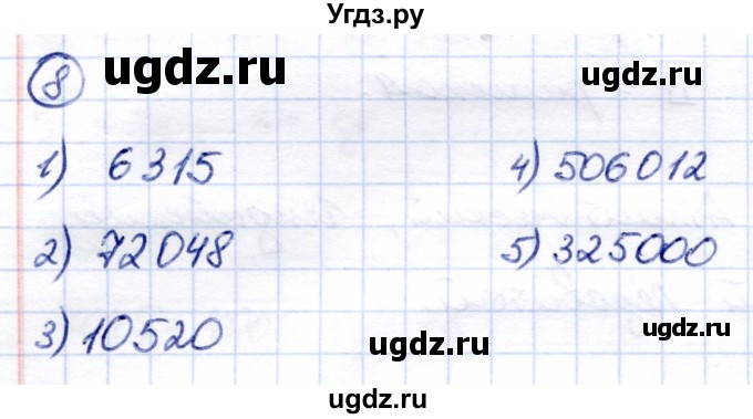 ГДЗ (Решебник) по математике 7 класс (рабочая тетрадь) Алышева Т.В. / упражнение / 8