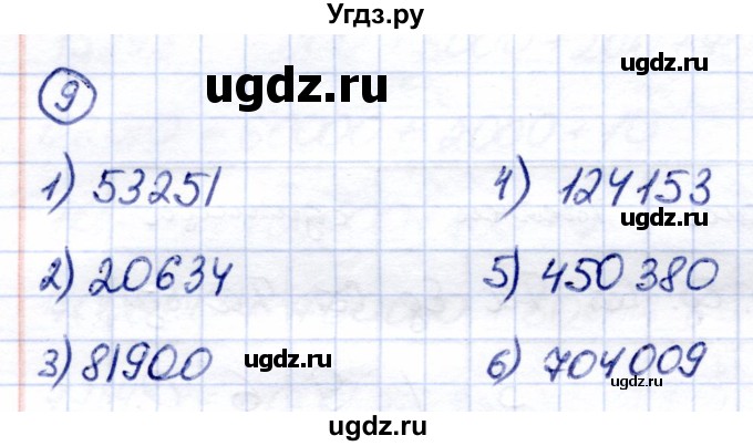 ГДЗ (Решебник) по математике 7 класс (рабочая тетрадь) Алышева Т.В. / упражнение / 9