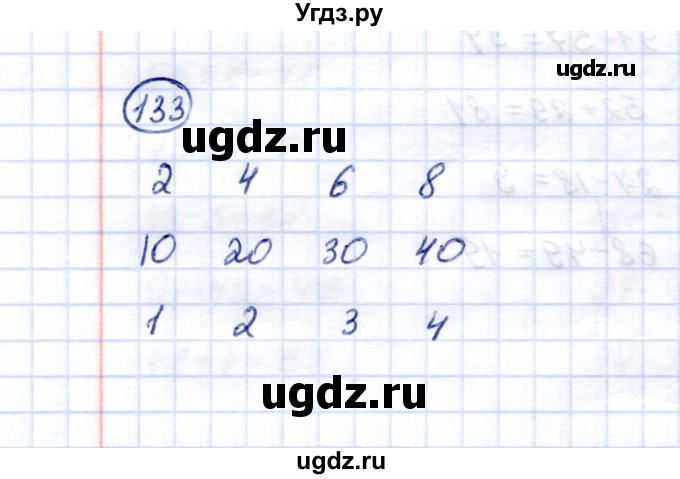 ГДЗ (Решебник) по математике 5 класс Перова М.Н. / сотня / 133