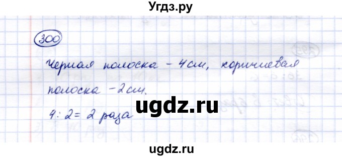 ГДЗ (Решебник) по математике 5 класс Перова М.Н. / тысяча / 300