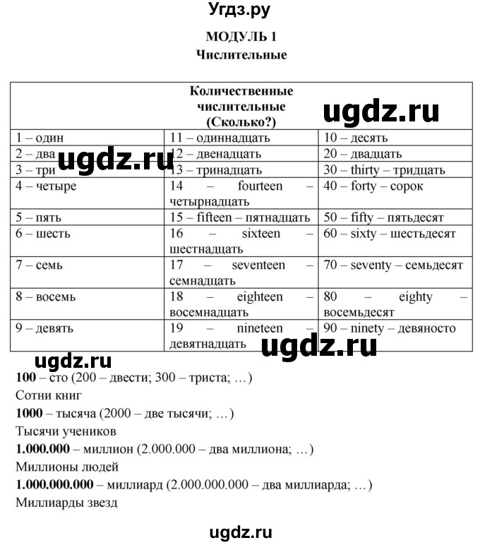 ГДЗ (Решебник) по английскому языку 6 класс (грамматический тренажёр Spotlight) Тимофеева С.Л. / страница / 7