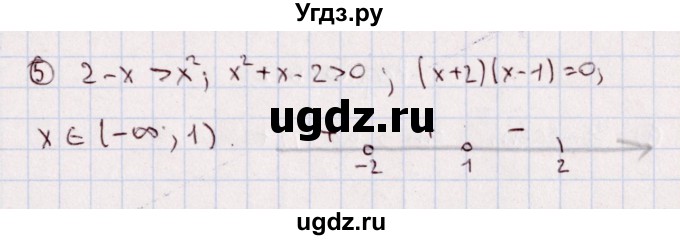 ГДЗ (Решебник) по алгебре 11 класс (дидактические материалы) Ивлев Б.М. / примерная контрольная работа / работа 2 / 4(продолжение 2)