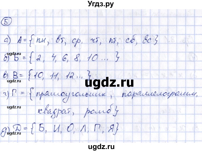 ГДЗ (Решебник) по алгебре 8 класс (рабочая тетрадь) Журавлев С.Г. / дополнения / глава 1 / 5