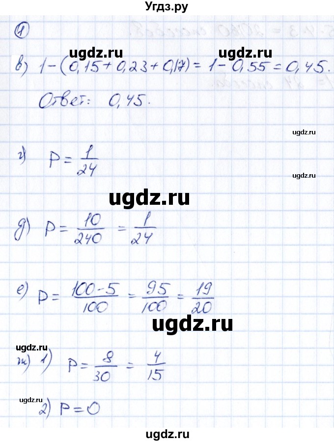 ГДЗ (Решебник) по алгебре 8 класс (рабочая тетрадь) Журавлев С.Г. / дополнения / глава 4 / 1