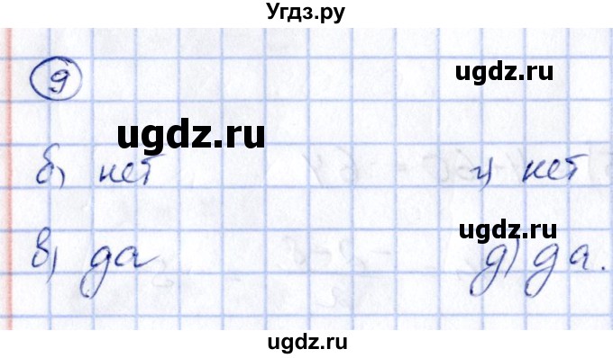 ГДЗ (Решебник) по алгебре 8 класс (рабочая тетрадь) Журавлев С.Г. / §4 / 9