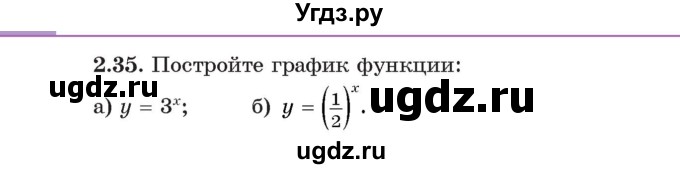 ГДЗ (Учебник) по алгебре 11 класс Арефьева И.Г. / глава 2 / упражнение / 2.35