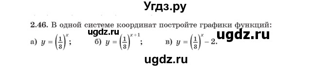 ГДЗ (Учебник) по алгебре 11 класс Арефьева И.Г. / глава 2 / упражнение / 2.46